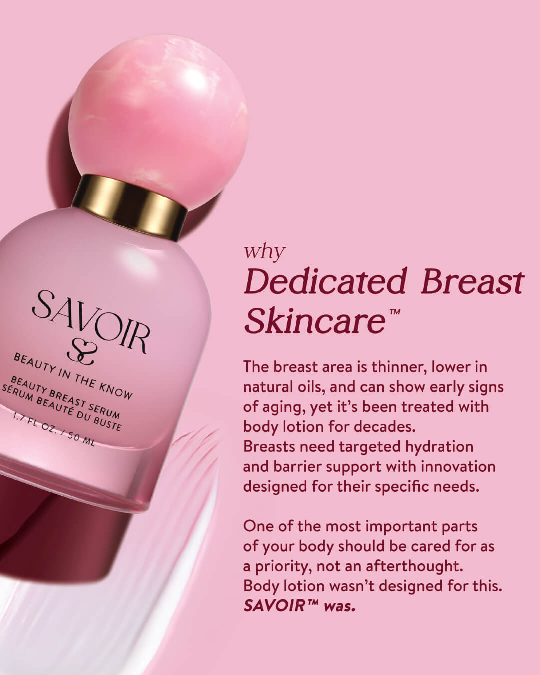 SAVOIR Beauty Breast Serum
